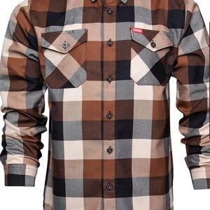 Crooks & Castles Men's Multi-Color Plaid Shirt